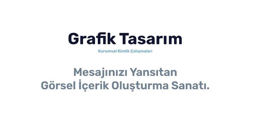 Grafik Tasarım Hizmetleri ve Fiyatları